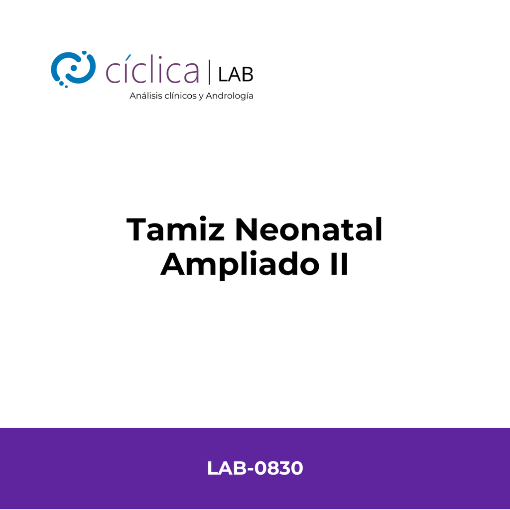 LAB-0830 TAMIZ NEONATAL AMPLIADO II