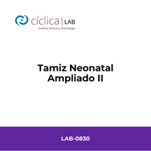 LAB-0830 TAMIZ NEONATAL AMPLIADO II