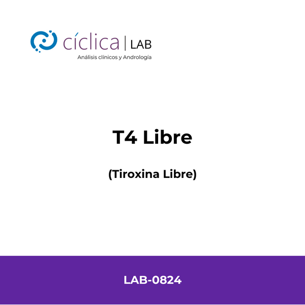 LAB-0824 T4 LIBRE (TIROXINA LIBRE)
