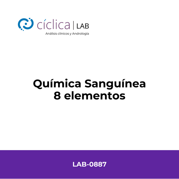 LAB-0887 QUÍMICA SANGUÍNEA DE 8 ELEMENTOS