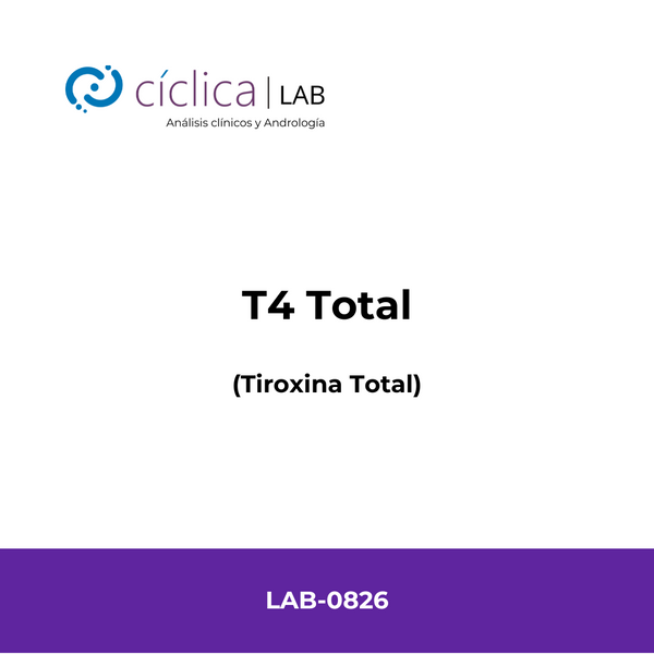 LAB-0826 T4 TOTAL (TIROXINA TOTAL)