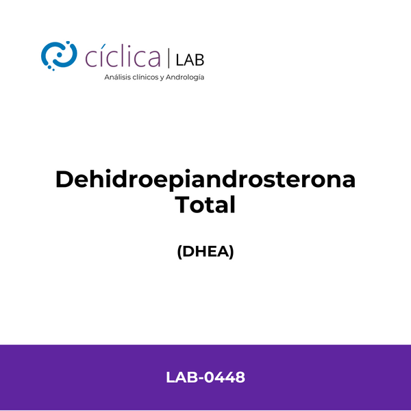 LAB-0448 DEHIDROEPIANDROSTERONA TOTAL (DHEA)