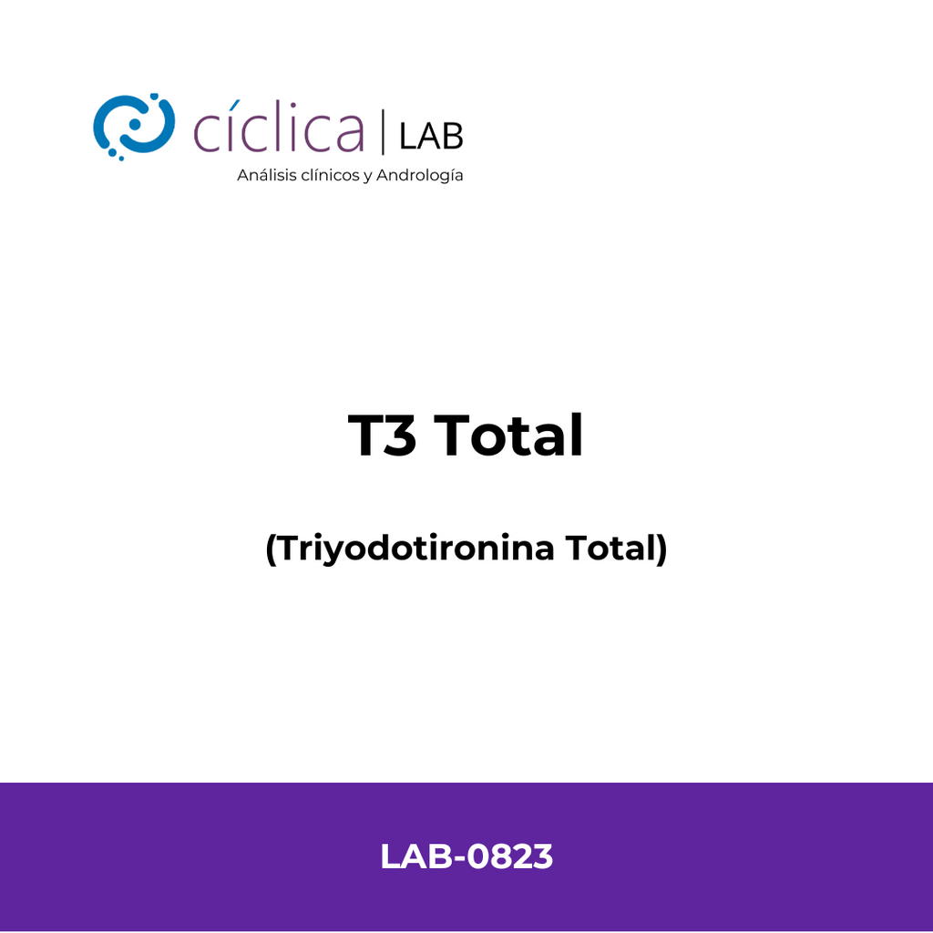LAB-0823 T3 TOTAL (TRIYODOTIRONINA TOTAL)