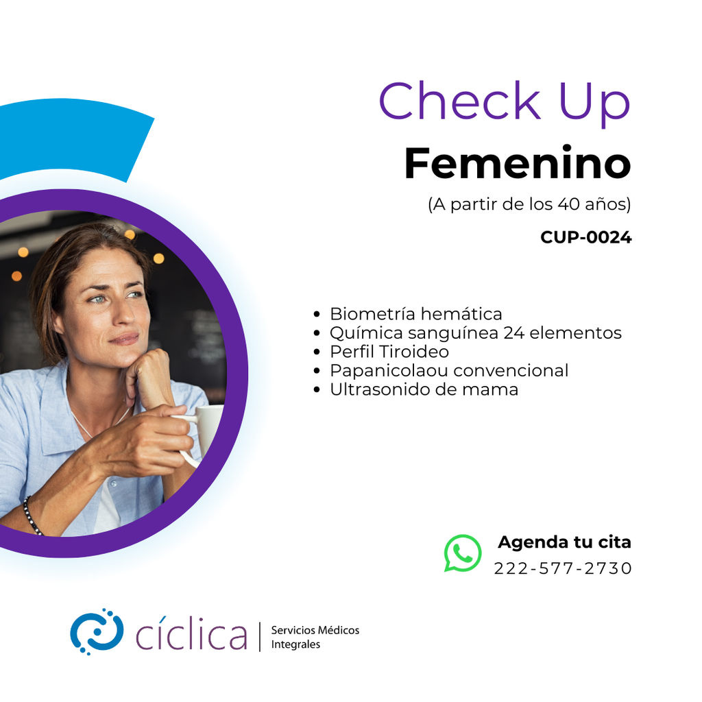 CUP-0024 Check Up Femenino