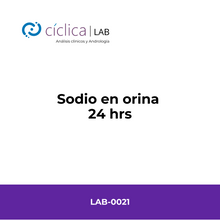 LAB-0021 SODIO EN ORINA 24 HRS