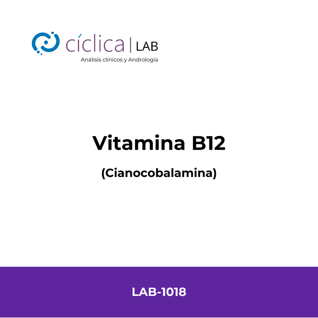 LAB-1018 VITAMINA B 12 (Cianocobalamina)