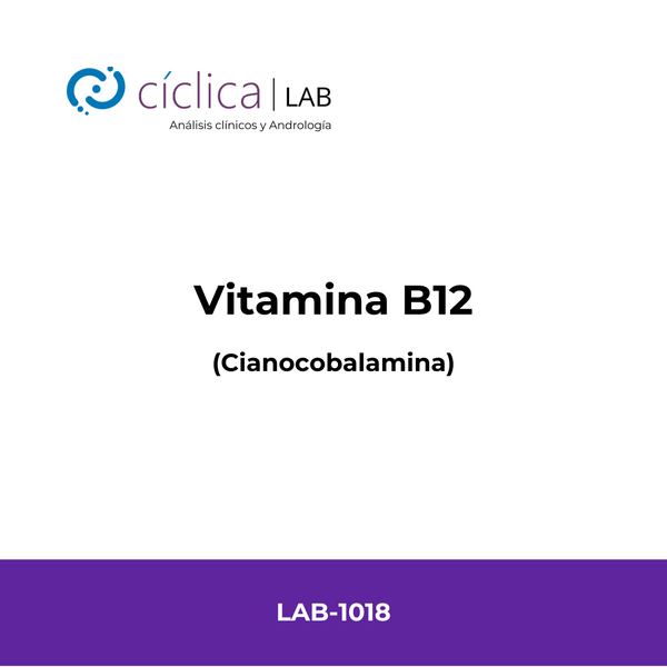 LAB-1018 VITAMINA B 12 (Cianocobalamina)