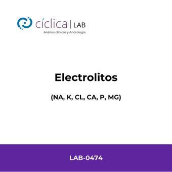LAB-0474 ELECTROLITOS (NA, K, CL, CA, P, MG)