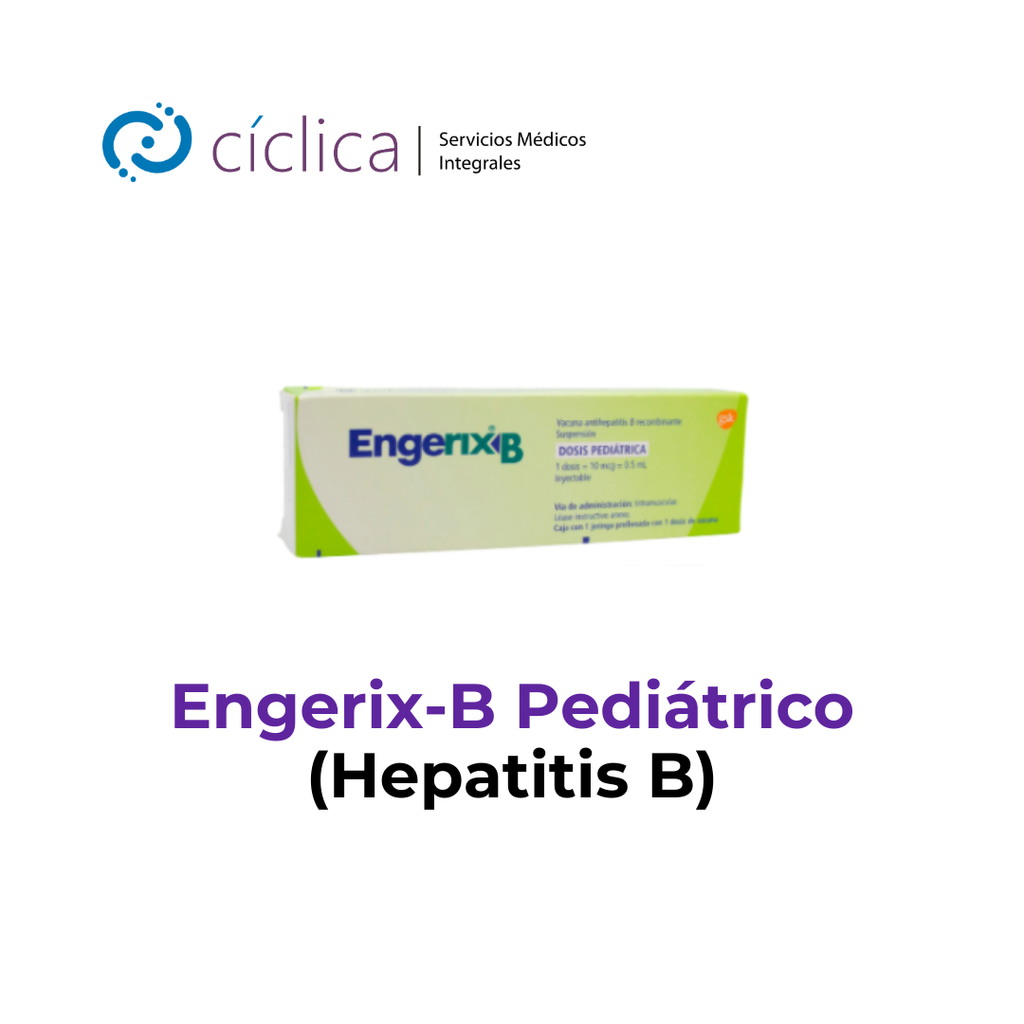 Injerix B VAC-0094 Vacuna Engerix® B pediatric (Hepatitis B pediátrico) – Ciclicamed