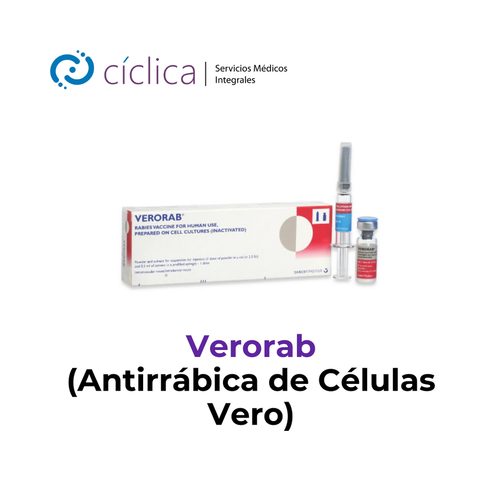 Veorab VAC-0126 Vacuna Verorab® (Antirrábica de células Vero) – Ciclicamed