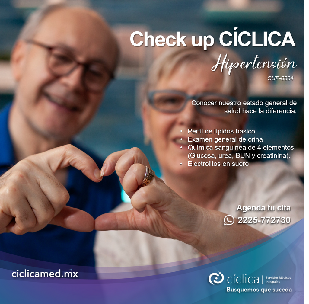 CUP-0004 Check up CÍCLICA Hipertensión