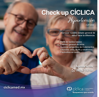 CUP-0004 Check up CÍCLICA Hipertensión