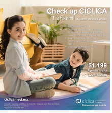 CUP-0046 Check up CÍCLICA Infantil