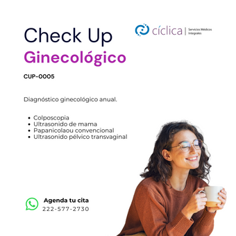 CUP-0005 Check up Ginecológico