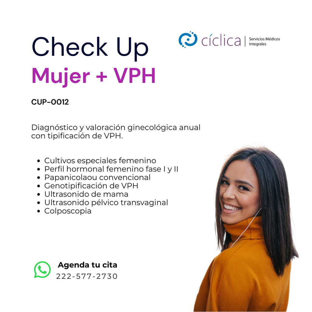 CUP-0012 Check up Mujer + VPH