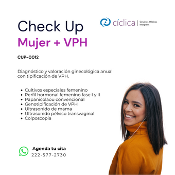 CUP-0012 Check up Mujer + VPH