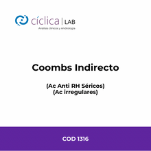 LAB-0014 COOMBS INDIRECTO (AC ANTI-RH SERICOS)