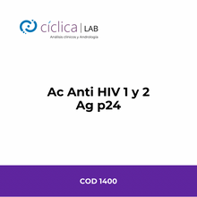 LAB-0003 AC ANTI HIV 1Y2/AG P24