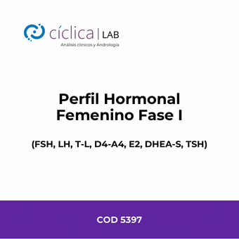 LAB-0586 PERFIL HORMONAL FEMENINO FASE I