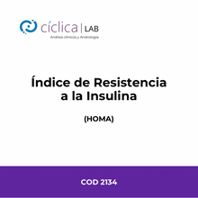 LAB-0054 INDICE DE RESISTENCIA A INSULINA (HOMA)