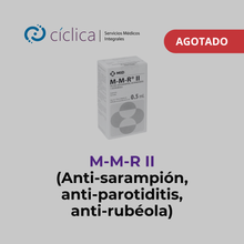 VAC-0106 Vacuna M-M-R® II (Anti-sarampión, anti-parotiditis y anti-rubéola)