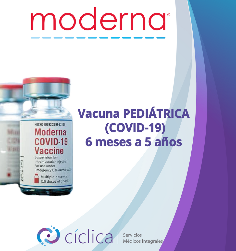 VAC - 0147 VACUNA PEDIÁTRICA MODERNA (COVID-19)