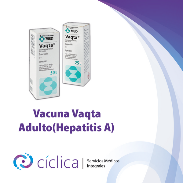 VAC-0120 Vacuna Vaqta® (Hepatitis A adulto)