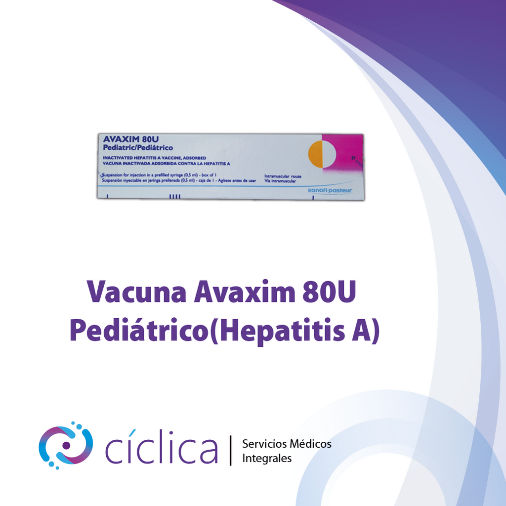 VAC-0110 Vacuna Avaxim® 80U Pediátrico (Hepatitis A pediátrico)