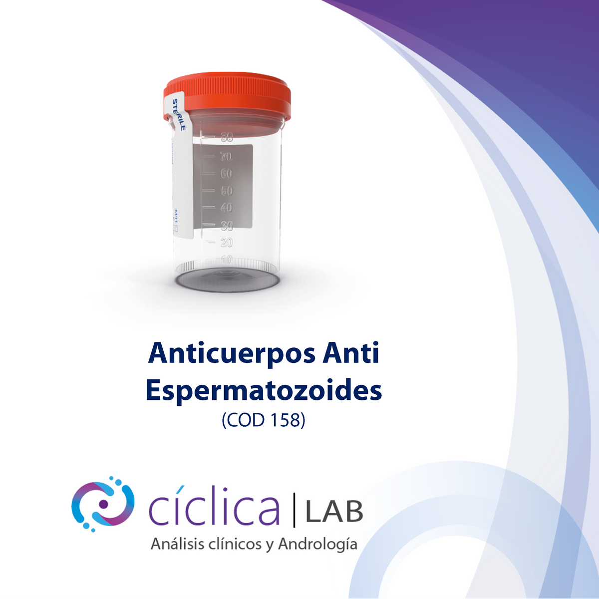 Antidsd Lab LAB-0002 AC ANTI ESPERMATOZOIDES – Ciclicamed