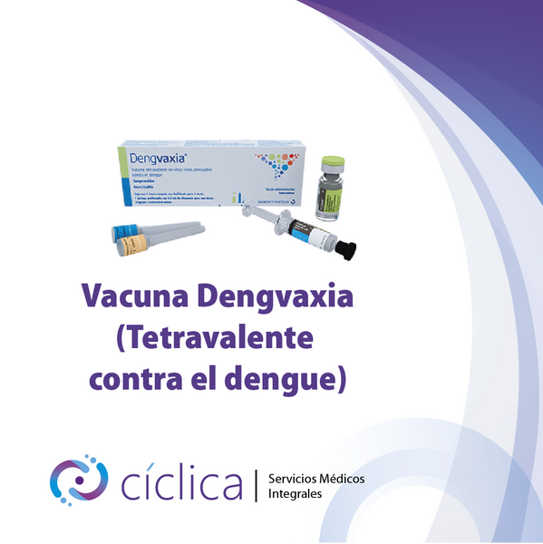 VAC-0136 Vacuna Dengvaxia (vacuna tetravalente contra el dengue [viva,  atenuada])