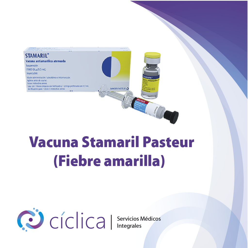 VAC-0123 Vacuna STAMARIL PASTEUR